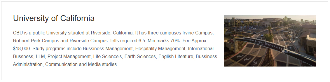University of california