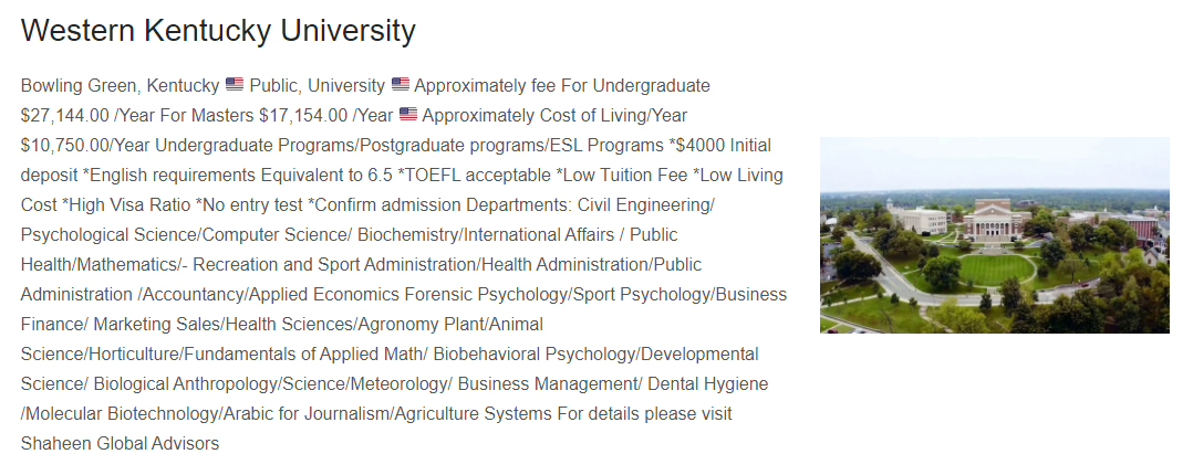 University of kentucky