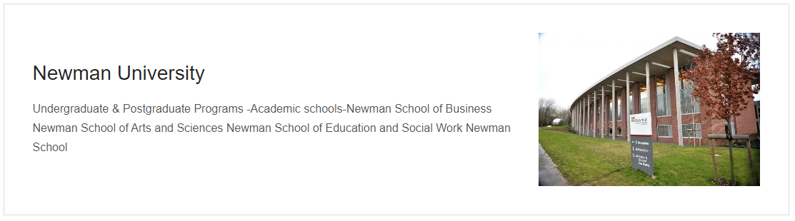 University of newman